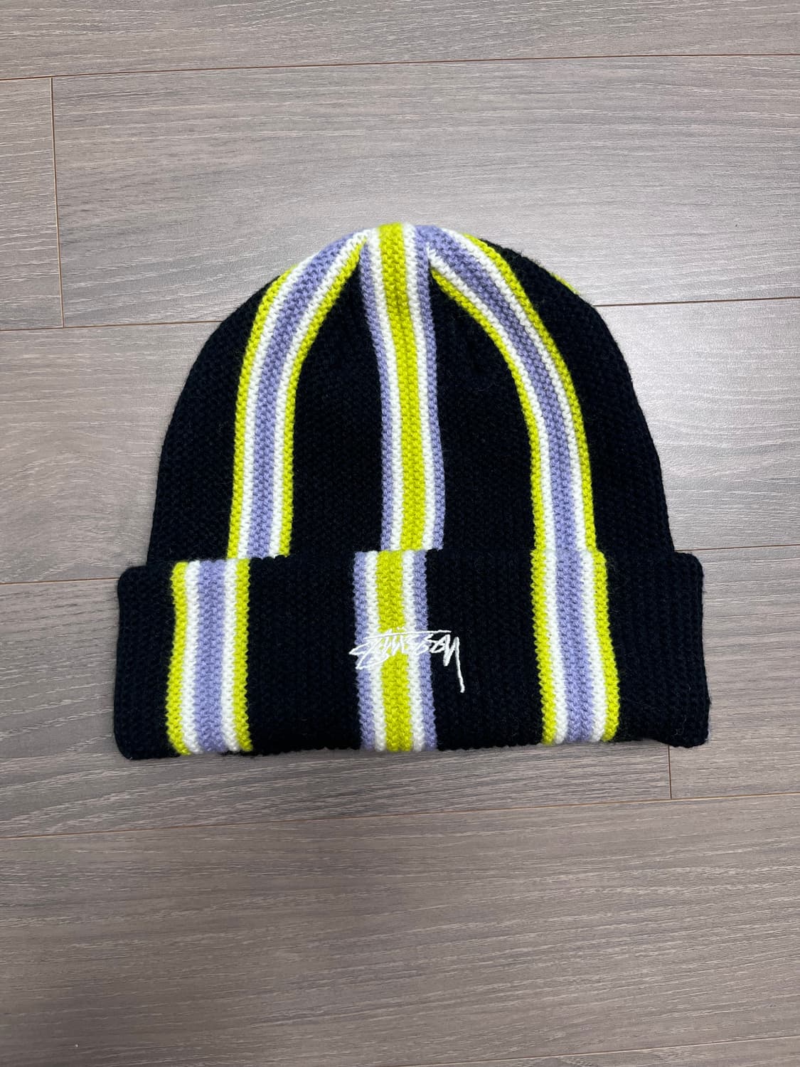 새상품 [stussy] 블랙 비니 상품이미지1