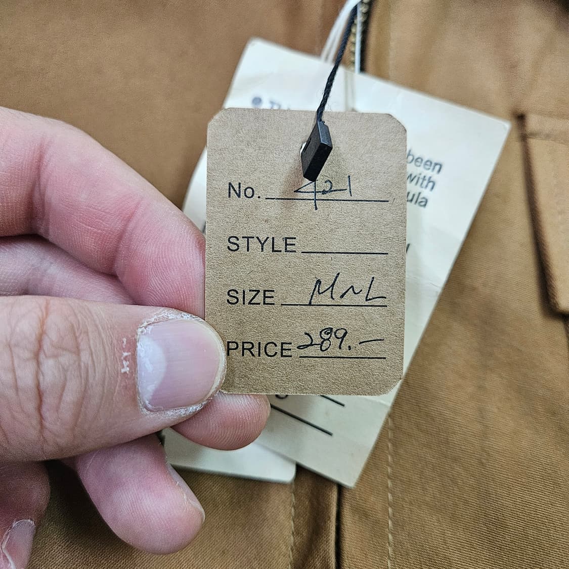 70s Ideal 헌팅자켓 데드스탁 M~L 상품이미지9