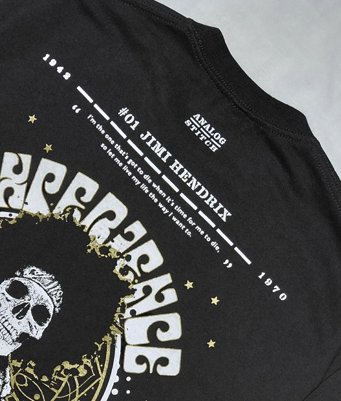 [M] 아날로그 스티치 지미 헨드릭스 'Still Young' 그래픽 티 상품이미지5