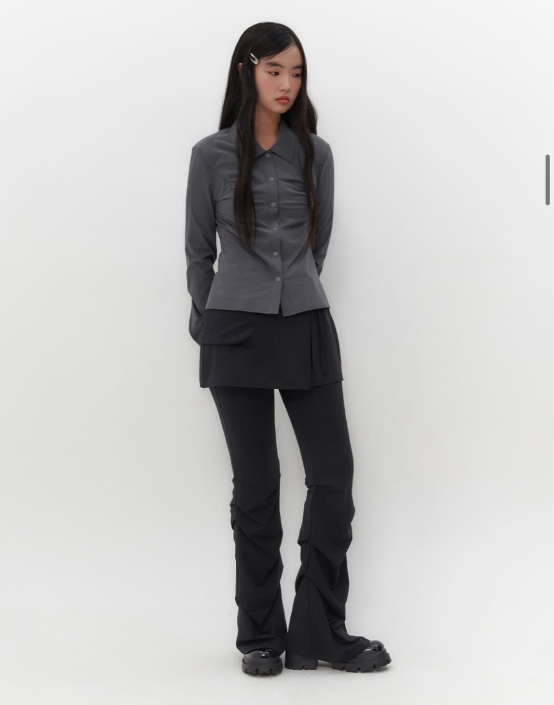 뚜오미오 STRAPPY SKIRT PANTS 스커트팬츠 상품이미지4