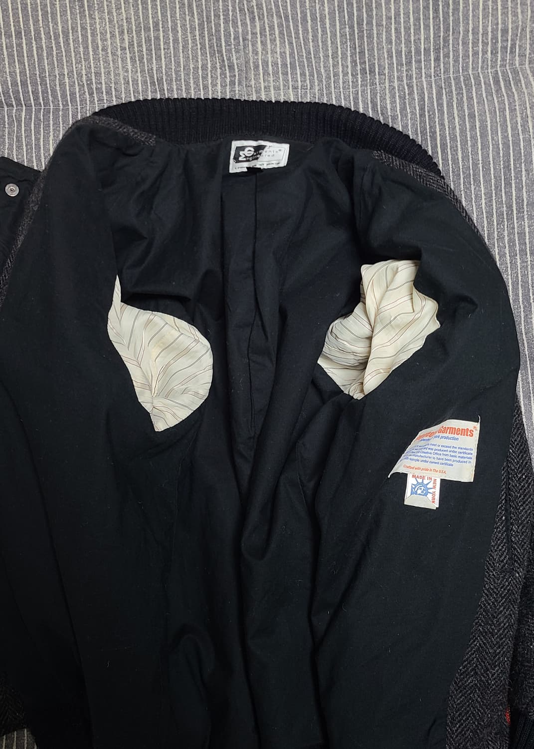 Engineered Gaments 에비에이터 헤링본 울 자켓 M size 상품이미지3