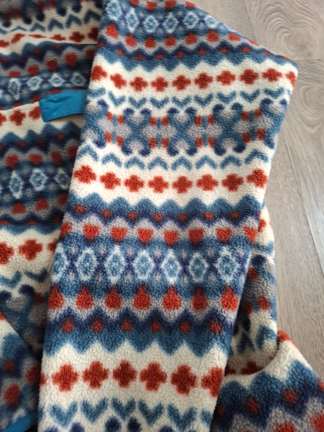 L 파타고니아 신칠라 아즈텍 패턴 플리스 풀오버 상품이미지4