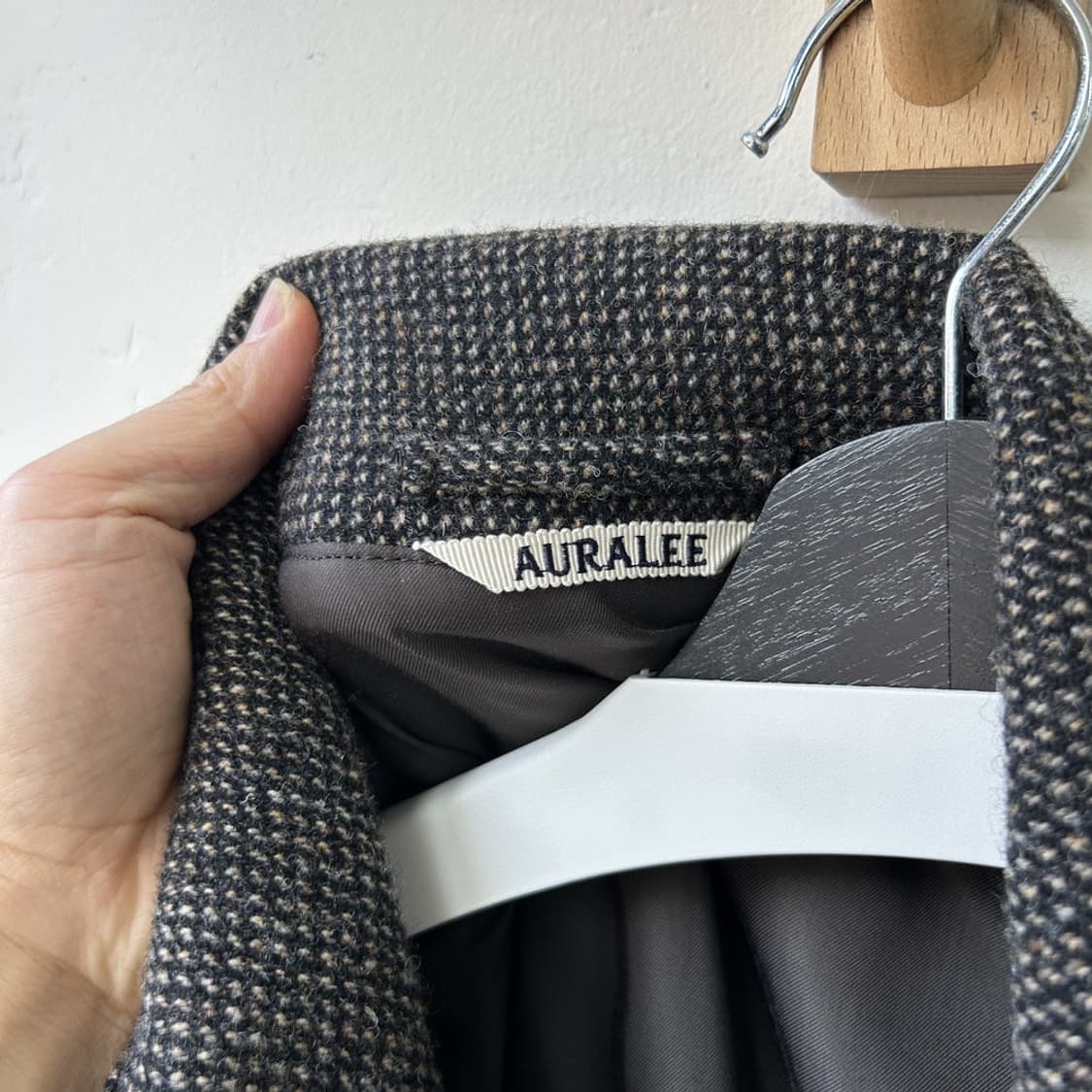 16827 - 오라리 헤어라인 라이트 트위드 블루종 자켓 상품이미지4