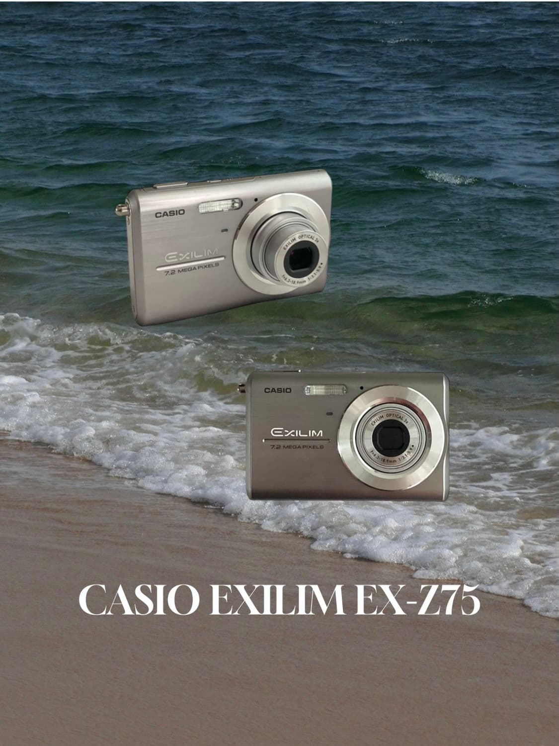 카시오 엑슬림 EX-Z75 빈티지디카 디지털카메라 상품이미지1