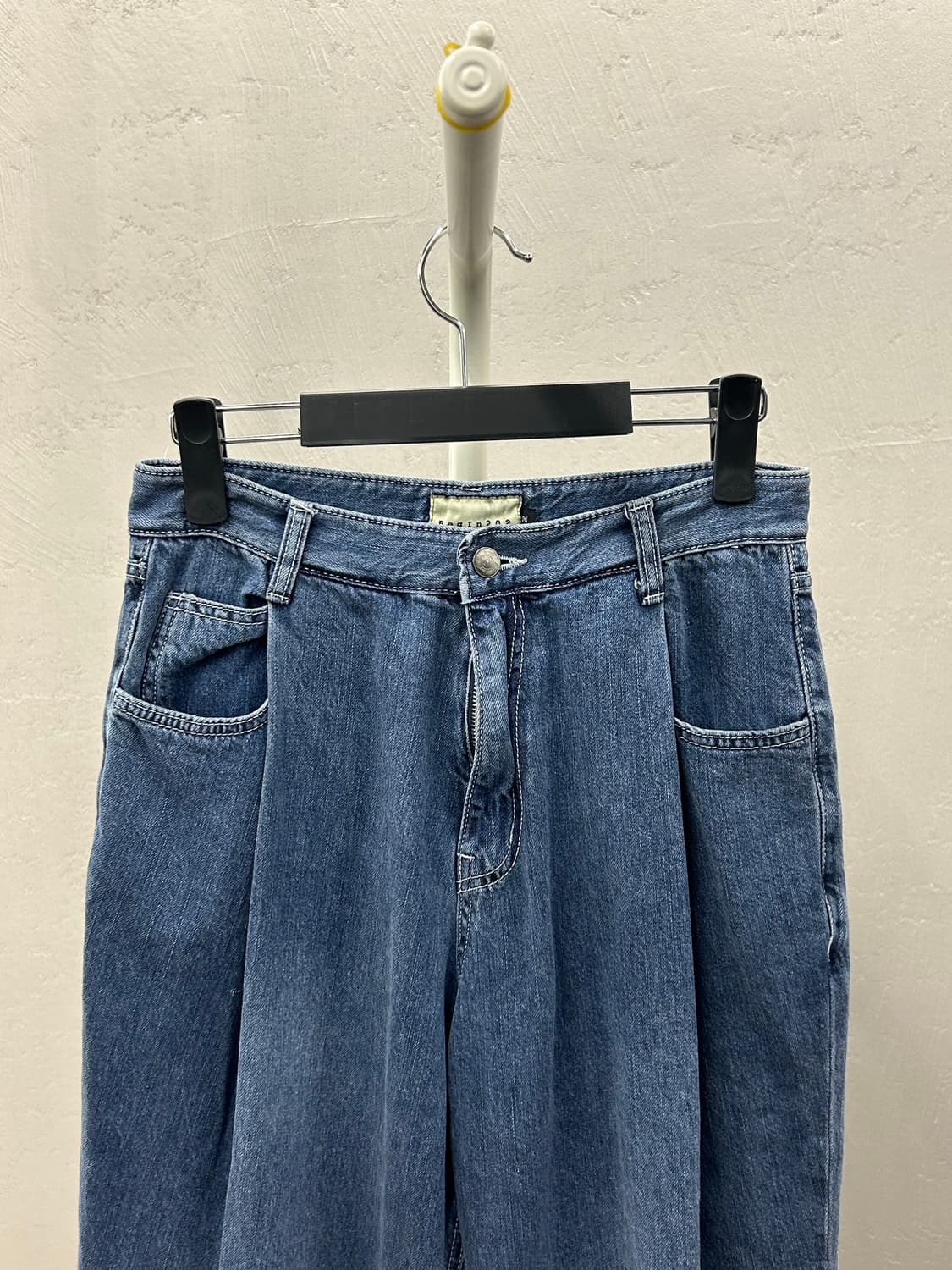 Begin2.0.2 비긴2.0.2 와이드 플리츠 데님 팬츠 상품이미지4