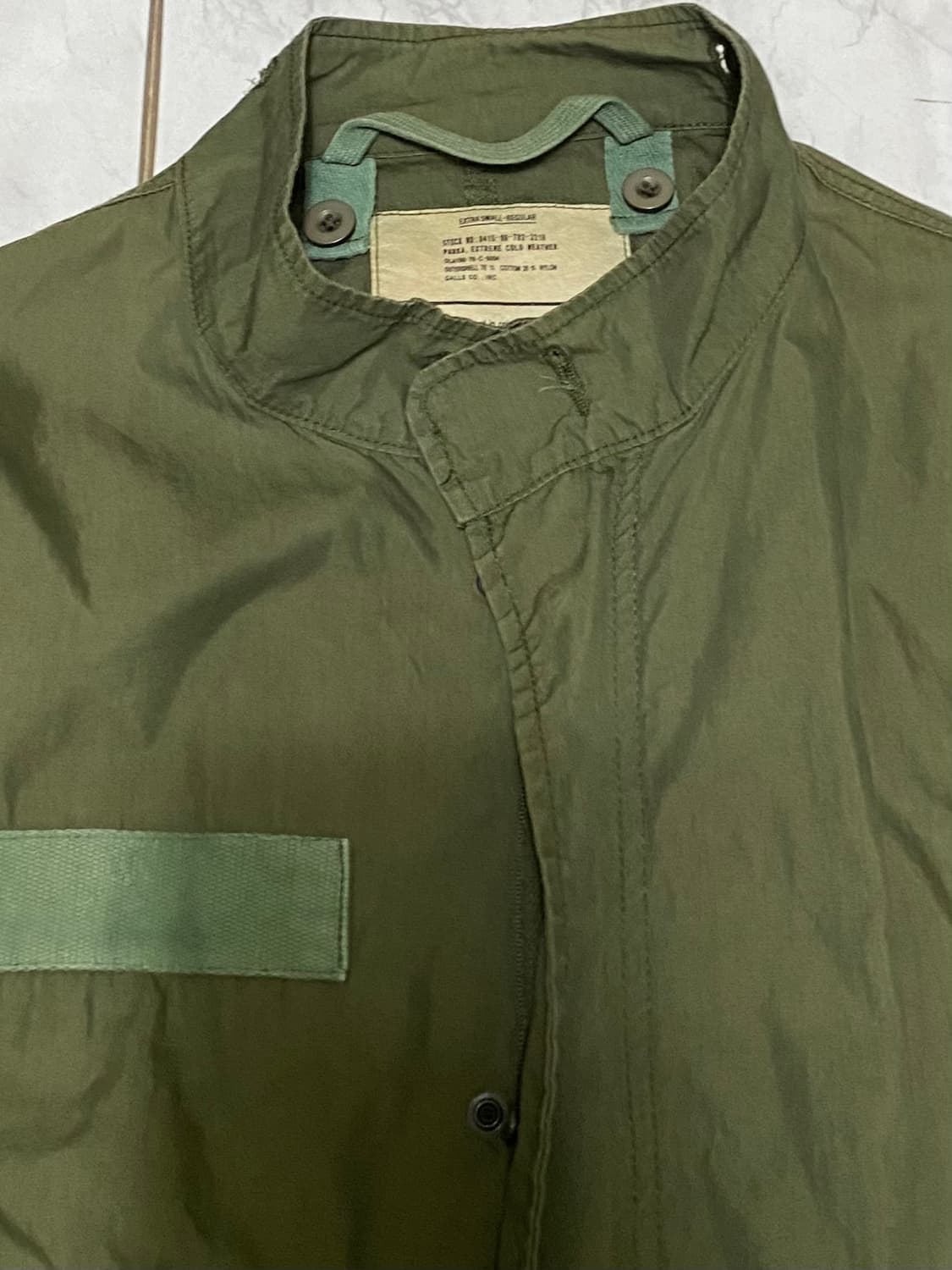 미군 피쉬테일 자켓 사이즈 100 상품이미지2