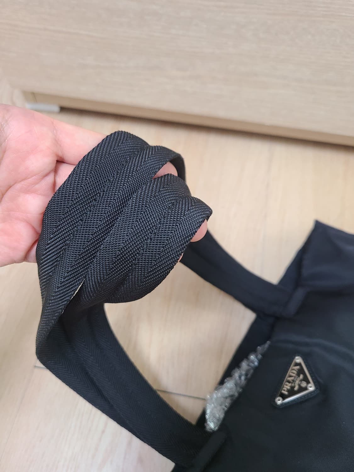 프라다 나일론 숄더백 ㅡ기본스타일 상품이미지3