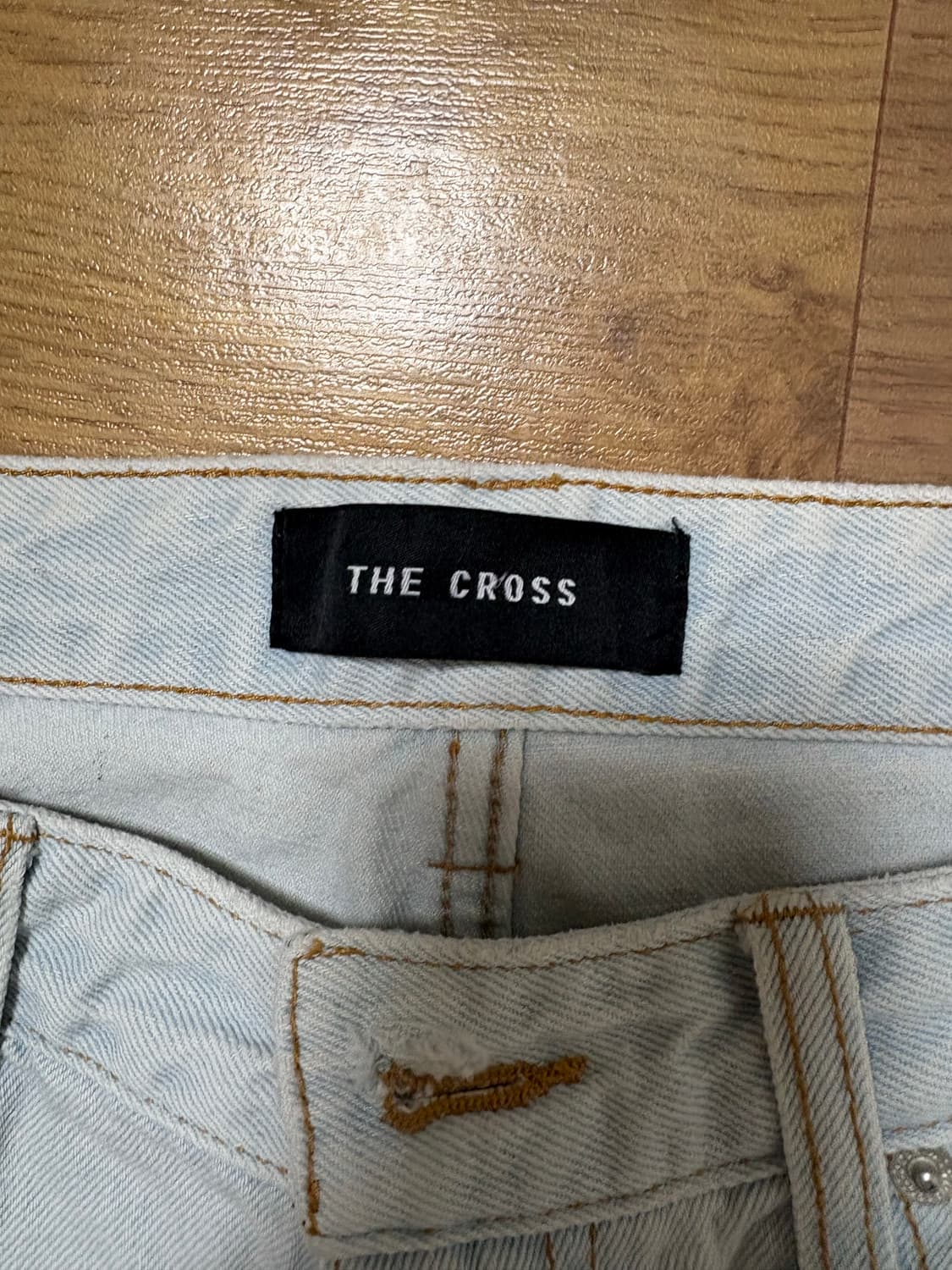 The cross 연청 데님  상품이미지3