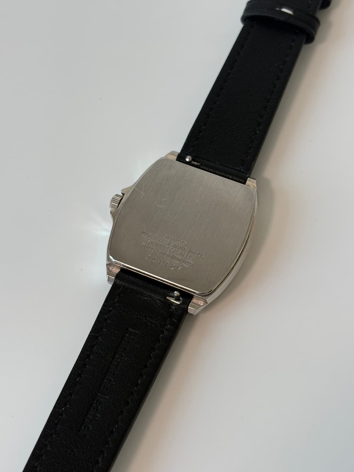 1990s Spirit Black Dial Square Quartz 상품이미지7