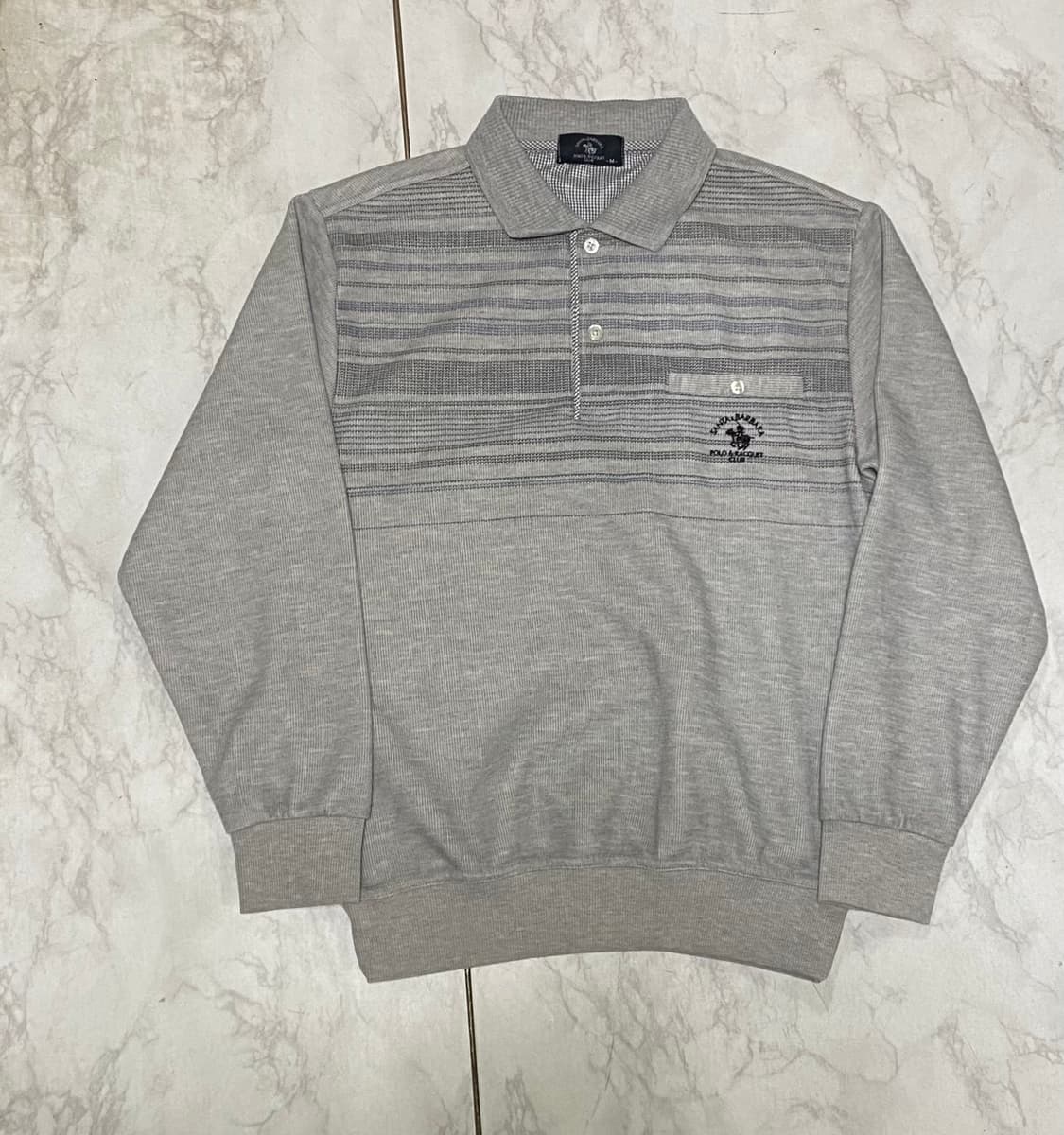 폴로 클럽 긴팔 카라 티셔츠 사이즈 100 상품이미지1