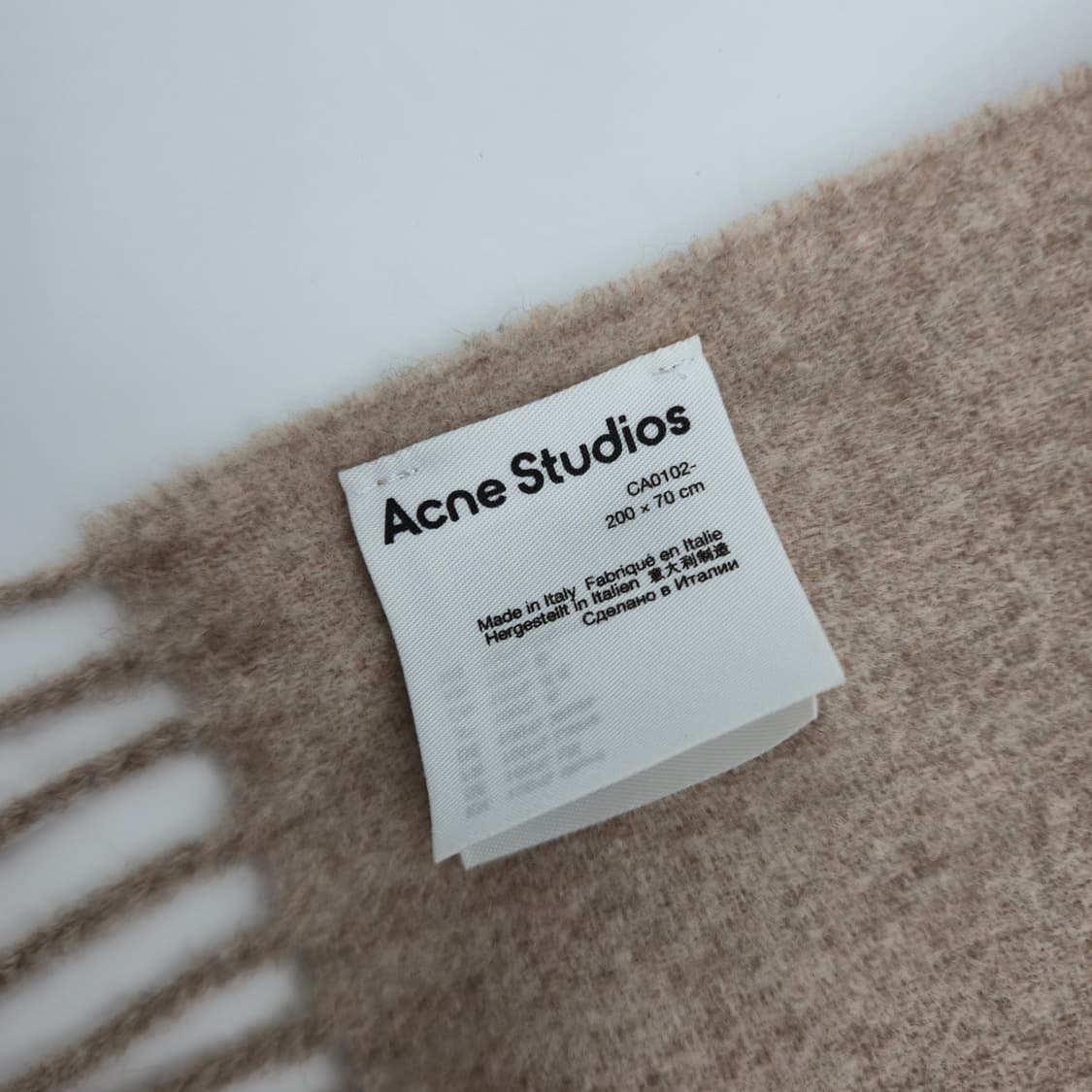 아크네 스튜디오 목도리 머플러 숄 [BFS10751-259] 상품이미지6