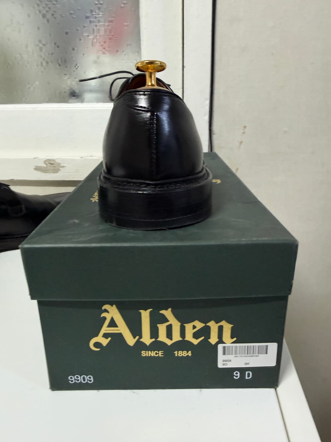 Alden 9909 / 9.0D / 카프 / 블랙 / 알든 상품이미지7