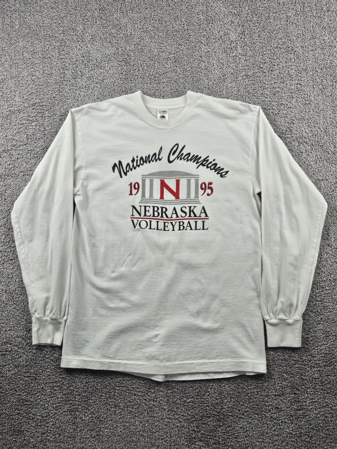 90's 프룻오브더룸 네브래스카 싱글스티치 롱슬리브 ( L )/11358 상품이미지2