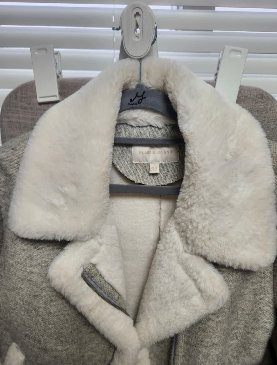 플라스틱아일랜드 털 무스탕 상품이미지3