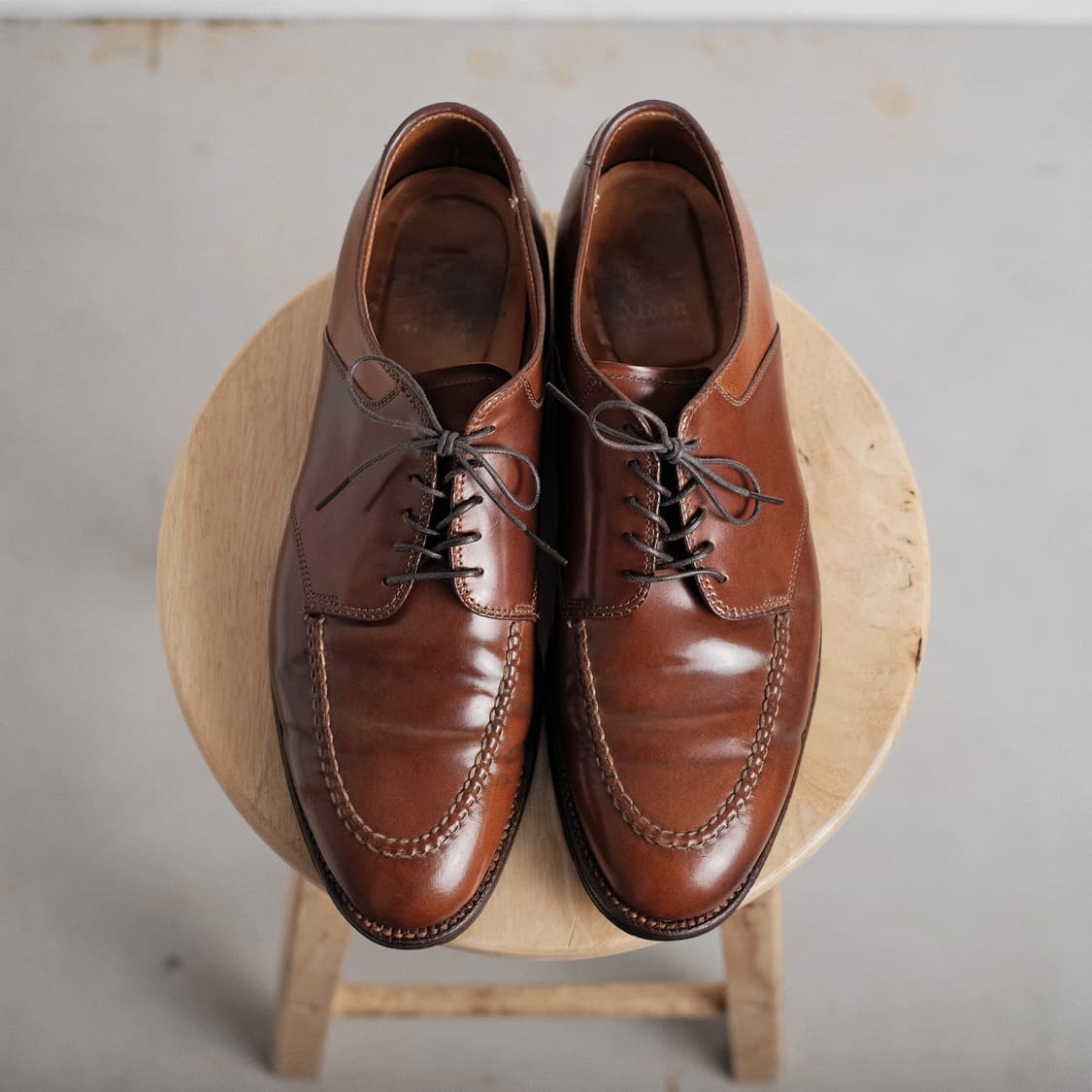 알든 99358 10D 위스키&마호가니 쉘 코도반 새들슈즈 상품이미지8