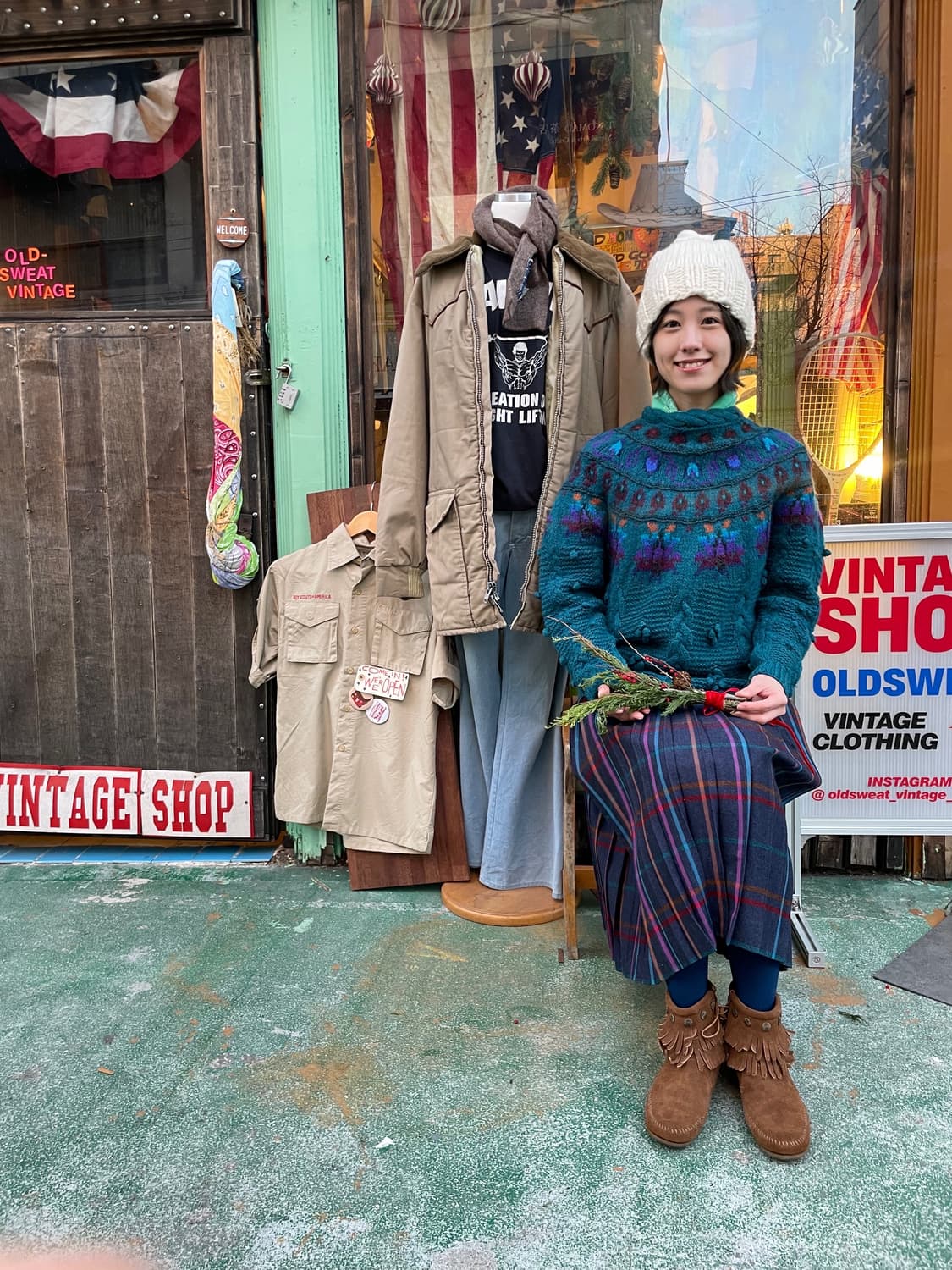 90s Vintage Woolrich Woman Wool Knit 상품이미지8