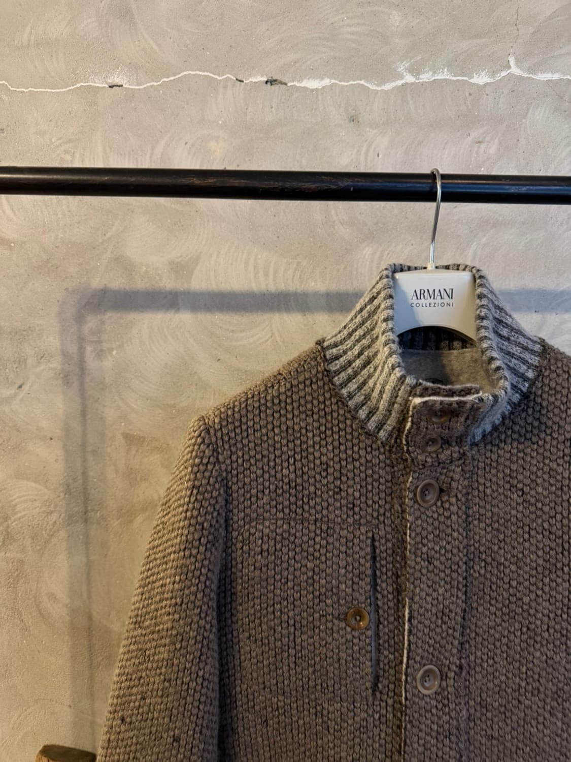 스위스 크리스 니트 블루종 100 상품이미지5