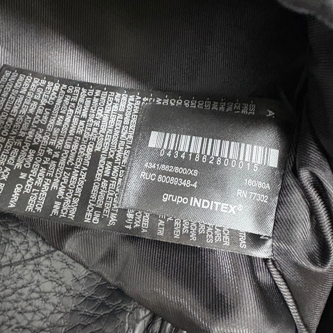 자라 레더자켓 공용 상품이미지6