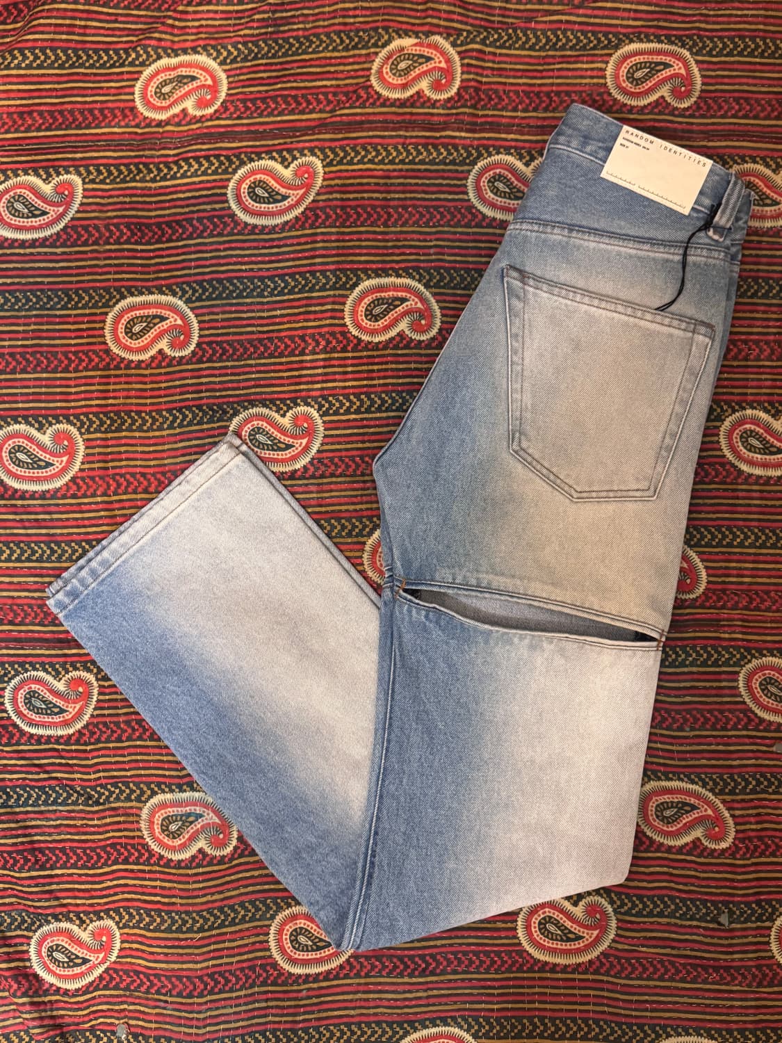 랜덤아이덴티티 백컷아웃데님 27 상품이미지4