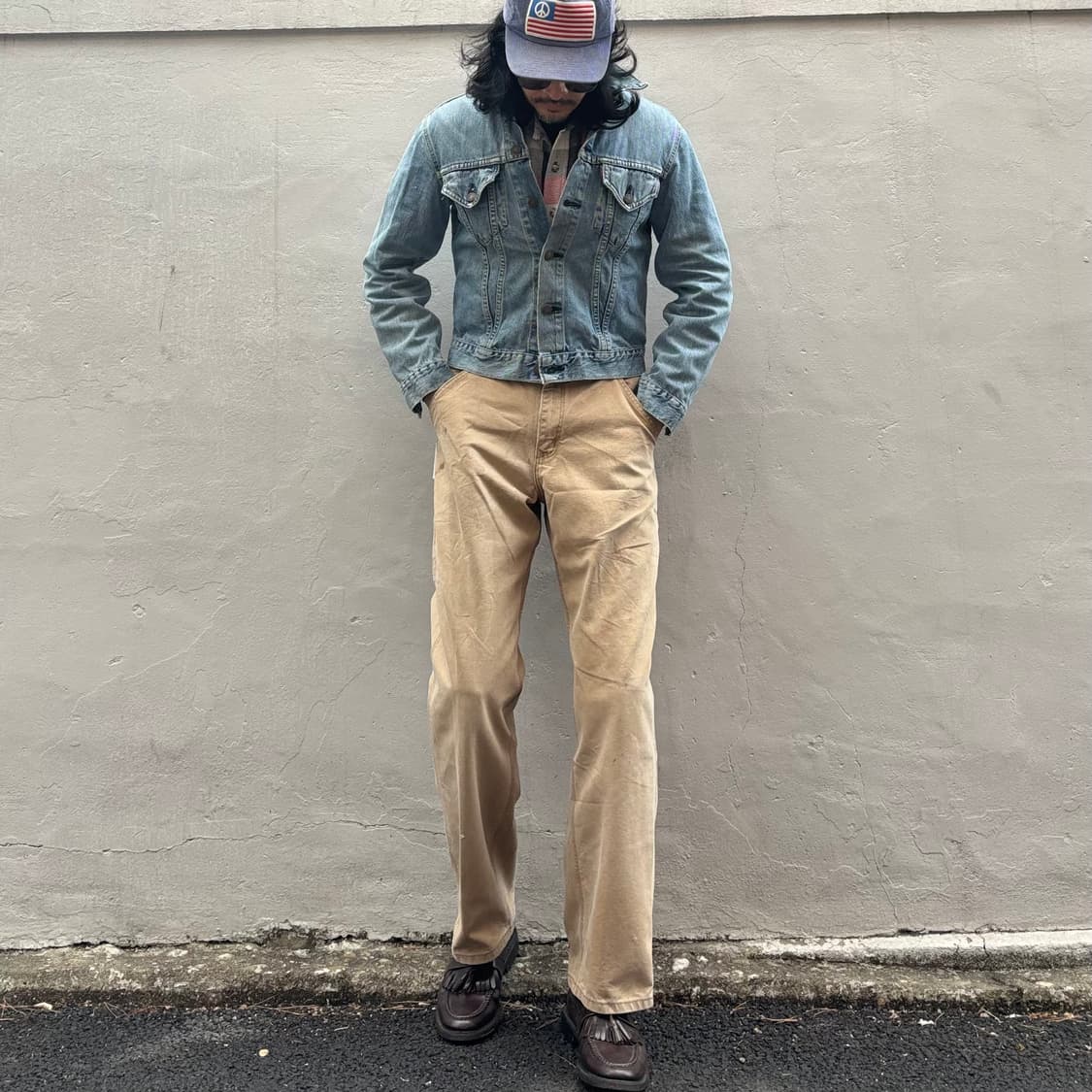 미국 칼하트 덩가리 싱글니 카펜터 상품이미지3