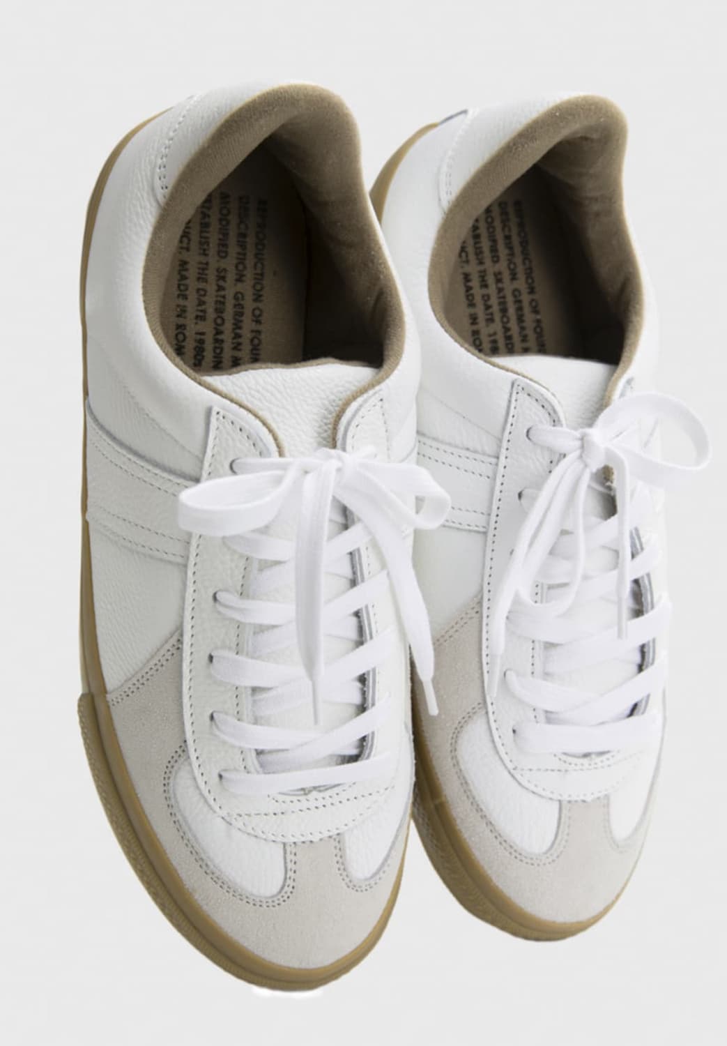 [새상품]리프로덕션오브파운드 독일군 트레이너 4700PL 화이트 상품이미지5