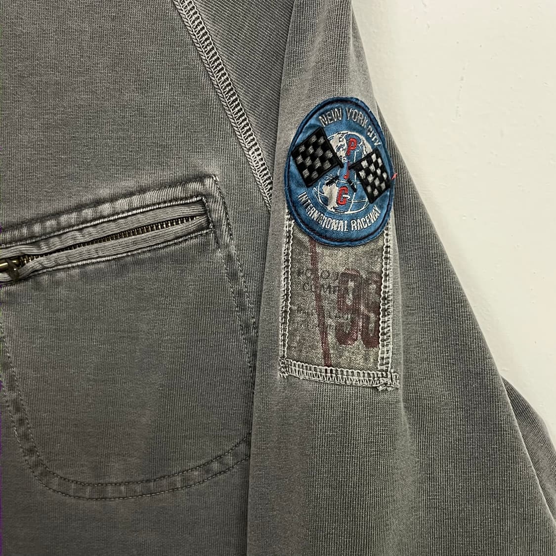 00‘s 폴로 진 코튼 라이더 자켓 상품이미지3