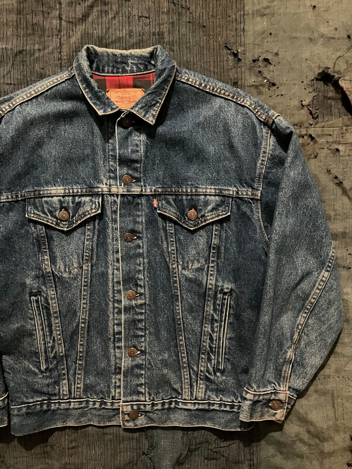 🇺🇸 80s USA 빈티지 리바이스 3세대 57510 데님 자켓 상품이미지2