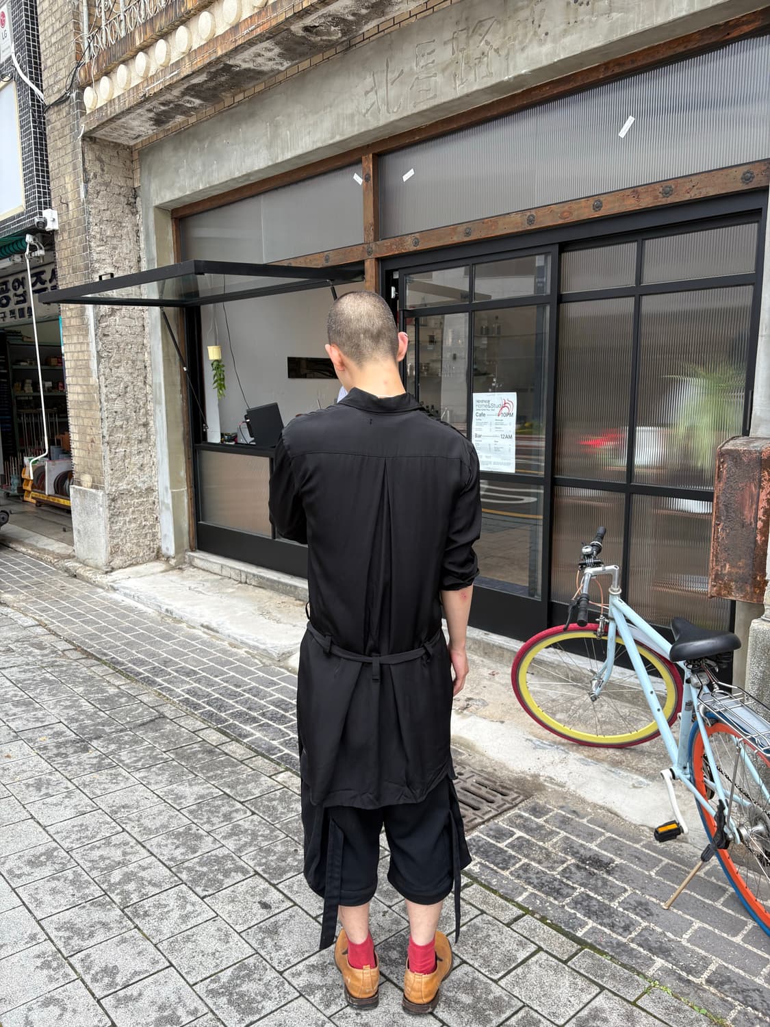 YOHJI YAMAMOTO NOIR Black Strap Onepiece 상품이미지6