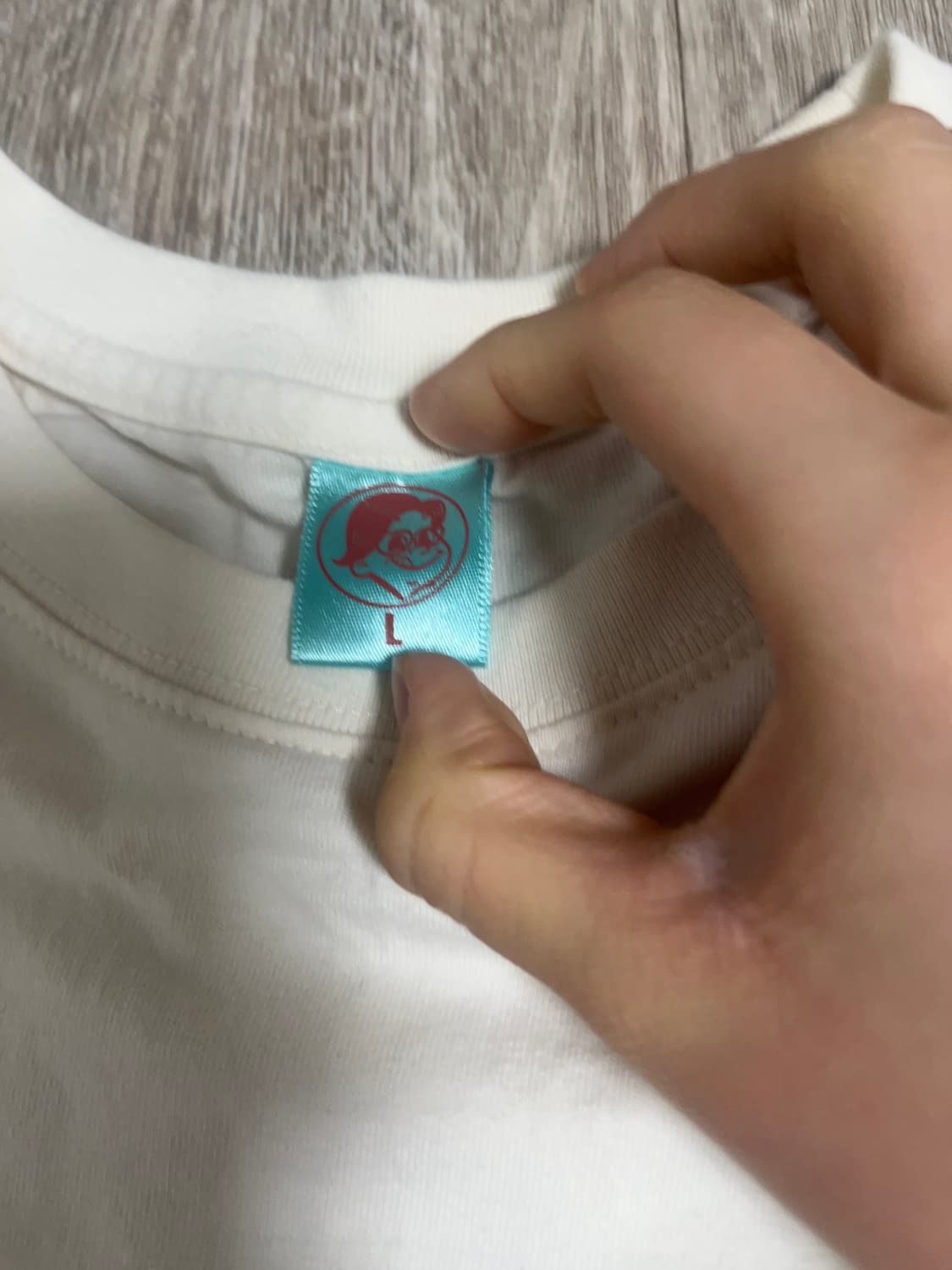 검정치마 콘서트 md 다이너 티셔츠 L사이즈 팝니다 상품이미지2