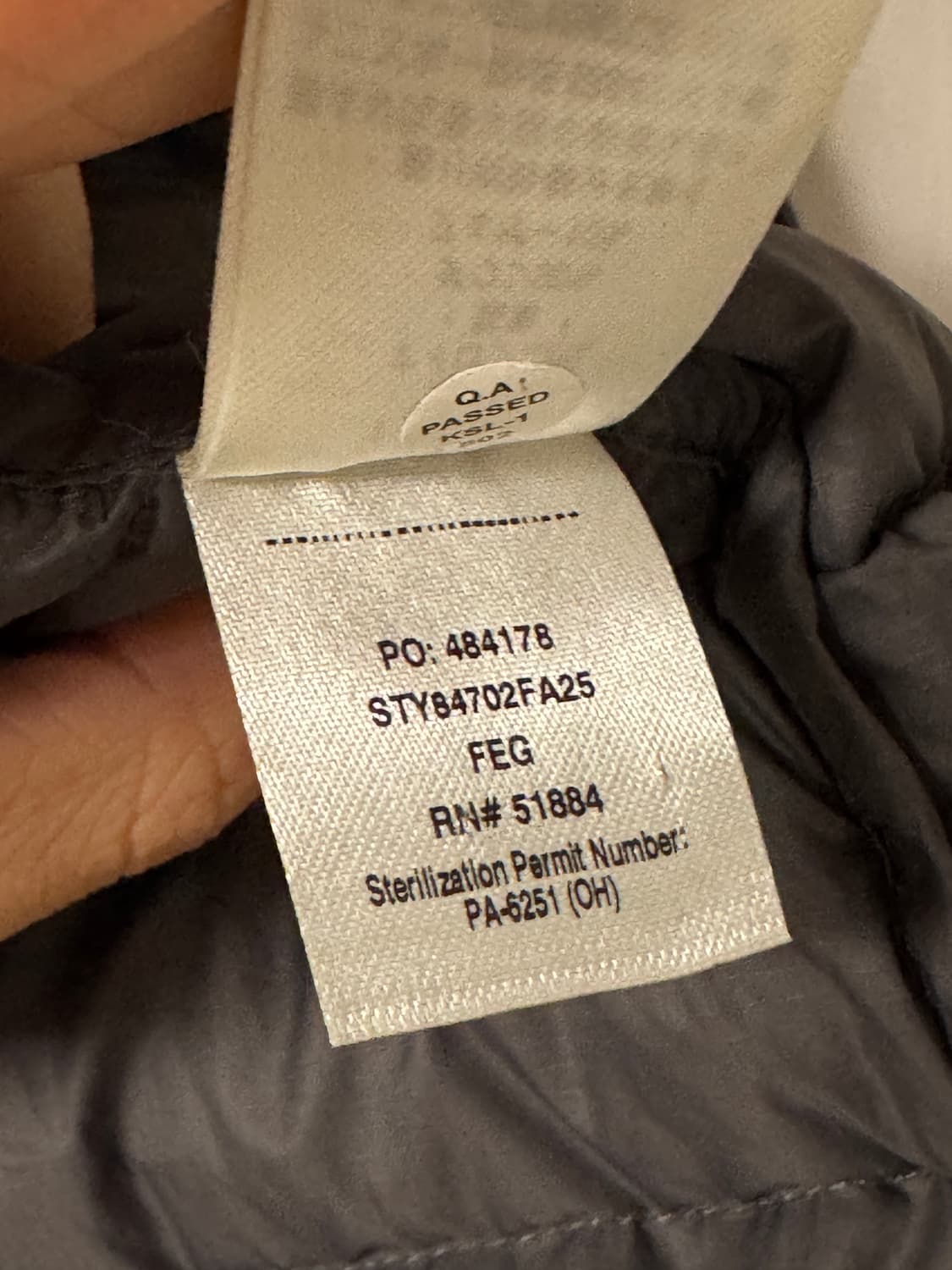 파타고니아 다운스웨터 후디 포지그레이 L 상품이미지4