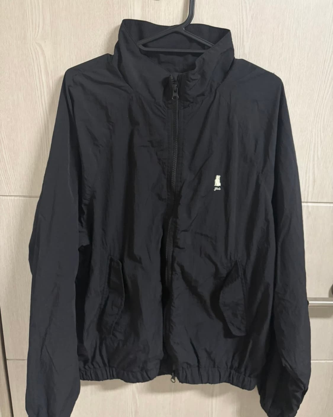 예일 헤리티지 바람막이 블루종자켓 블랙 M 상품이미지3