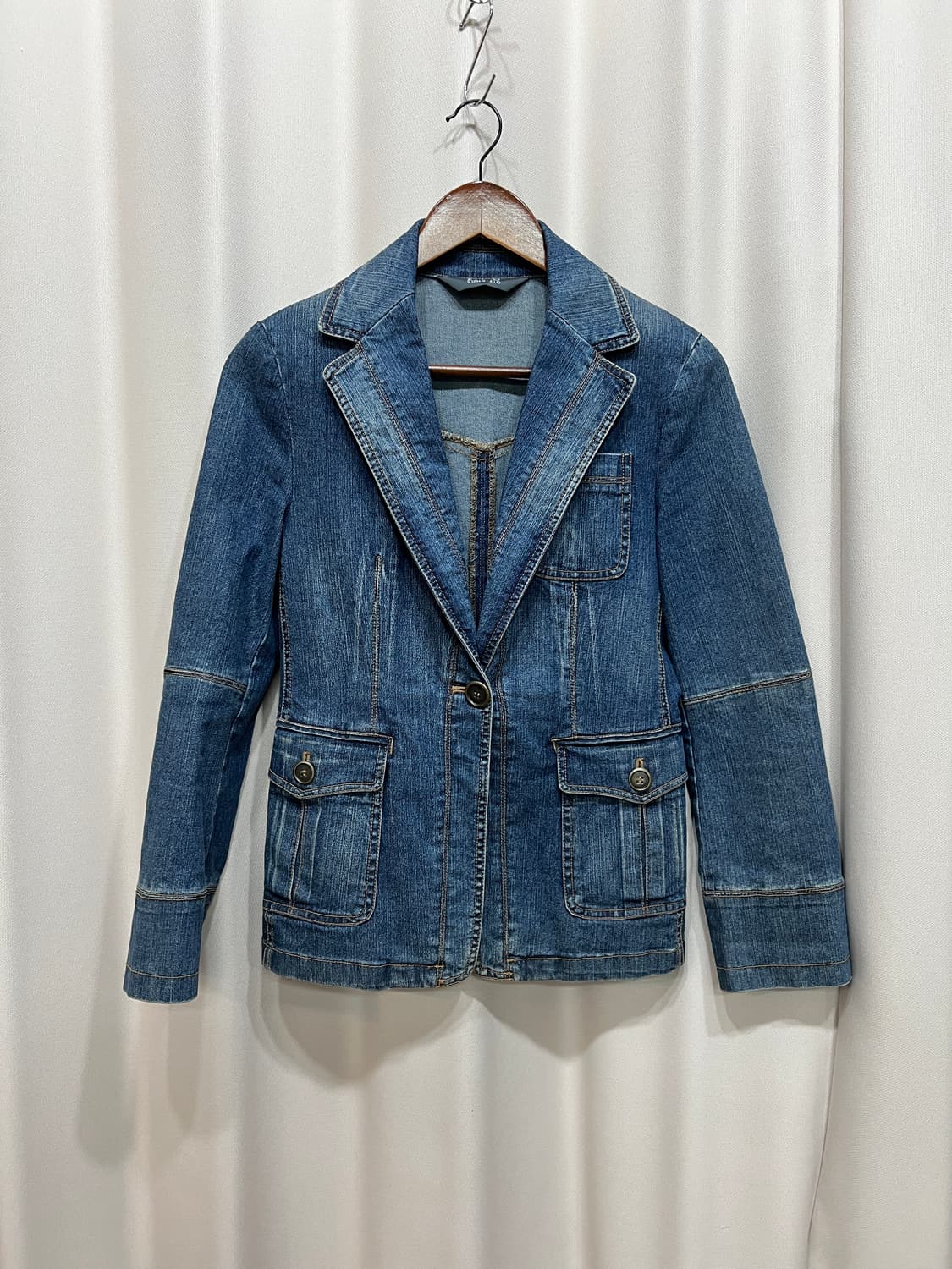지오송지오 여성 데님 블레이저 자켓  상품이미지2
