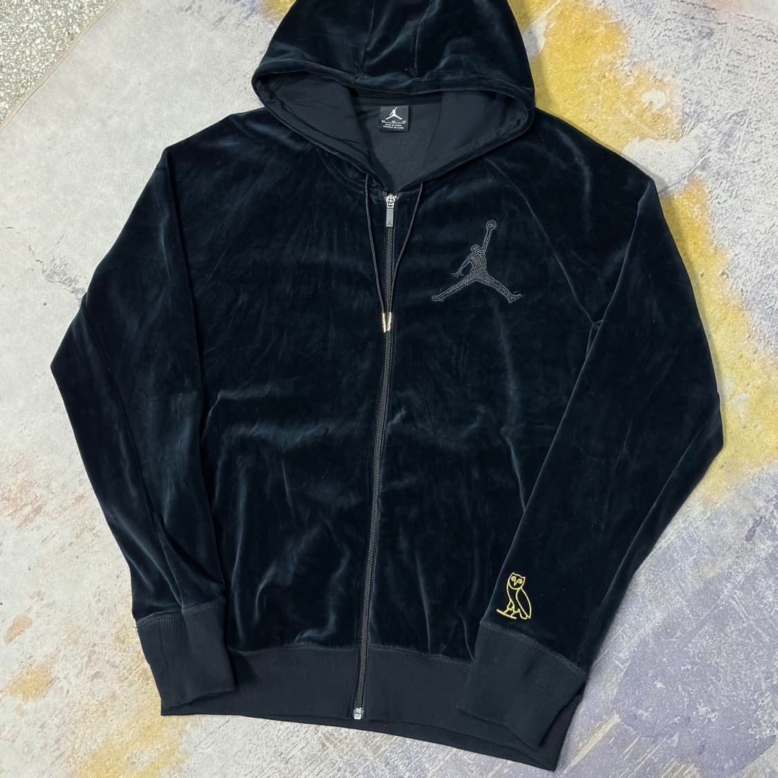 조던 드레이크ovo 벨루어 벨벳 후드집업  상품이미지1