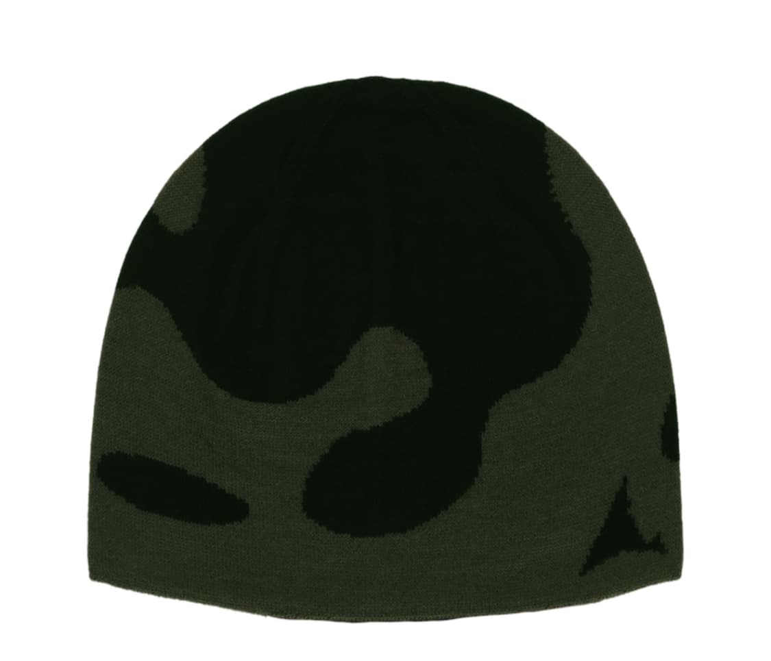 ROA Magma Wool Beanie Dark Green Black 상품이미지1