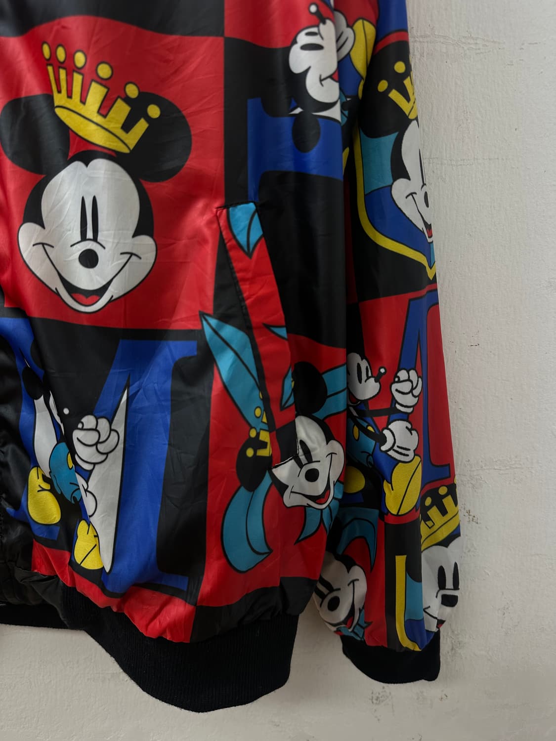 일본빈티지 미키마우스바람막이자켓 상품이미지4