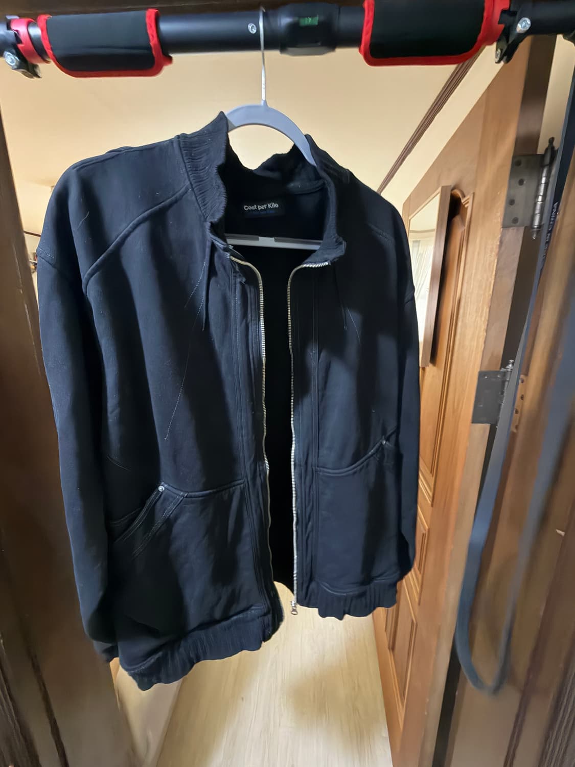 코스트퍼킬로 오버다이드 스웻집업 상품이미지2