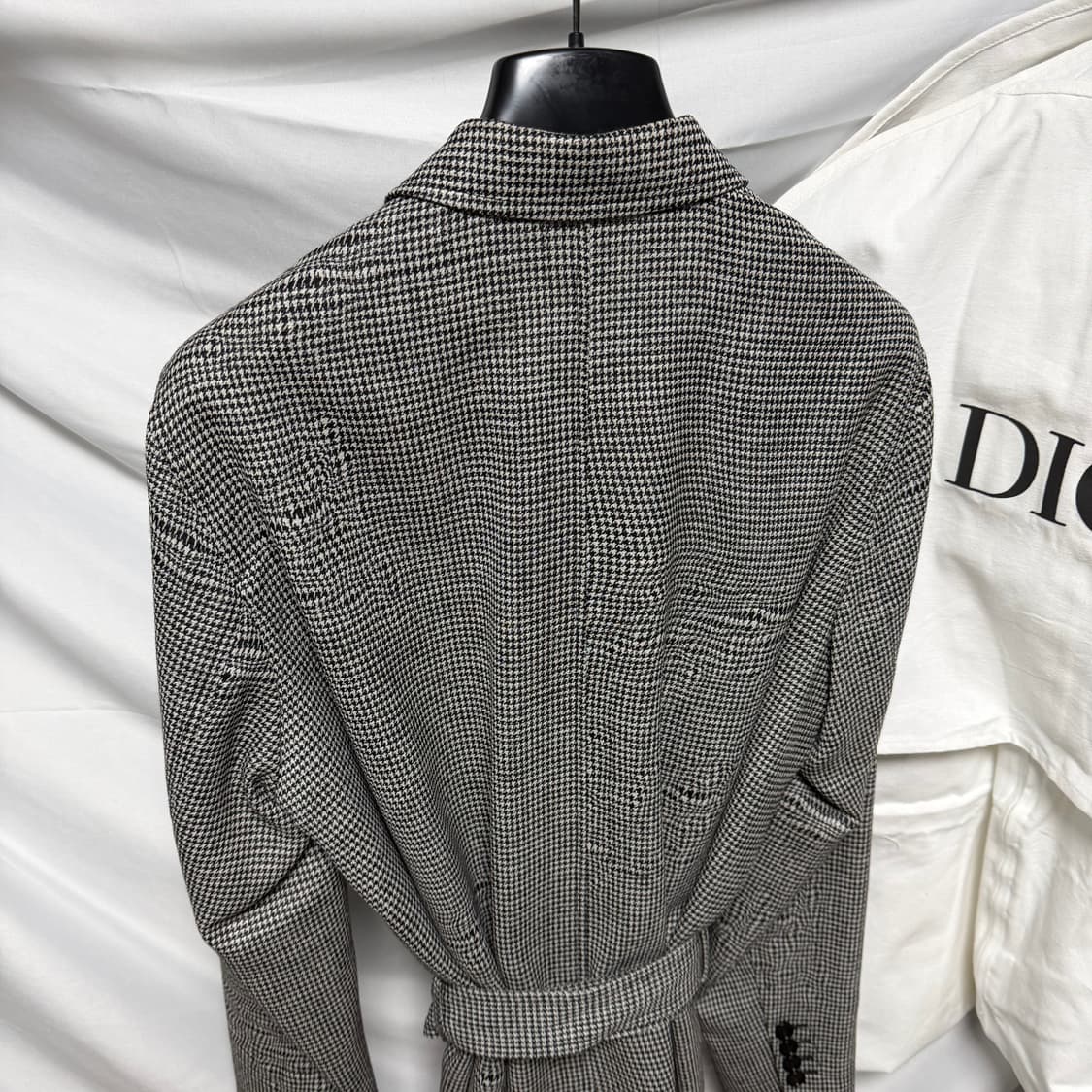 [S+급/46] 디올 큐프라 울 롱 코트 자켓 상품이미지6