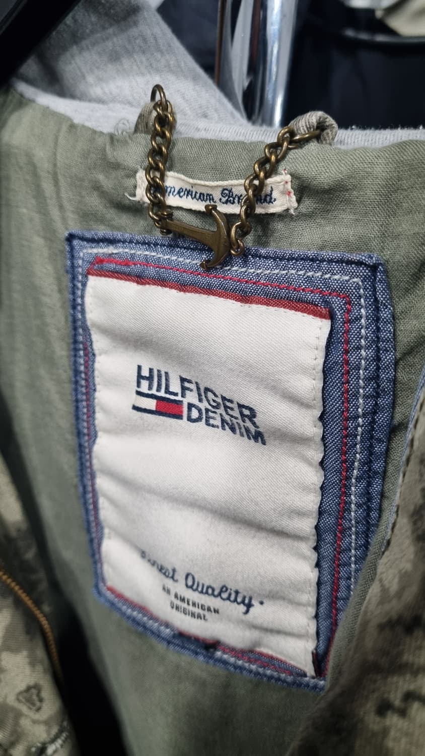 여성용 타미 플라워 카모 후드자켓 m(가슴단면50) 상품이미지2