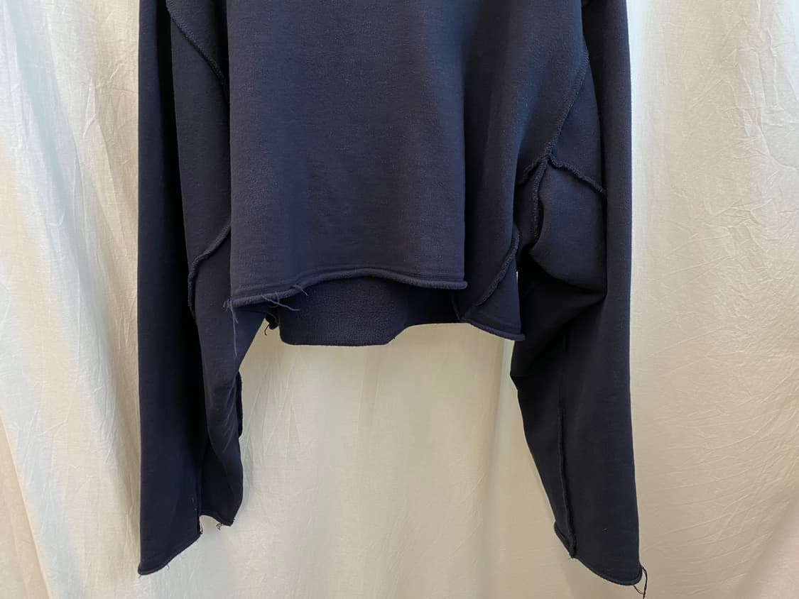 S/E/O 네이비 크롭 후드맨투맨(F) 상품이미지6