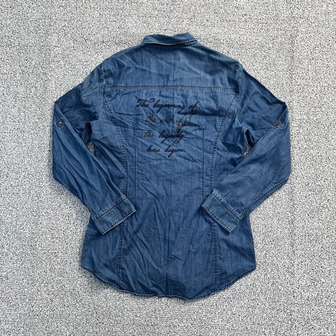 90 빈폴 포켓 데님 남방 0410M 상품이미지4