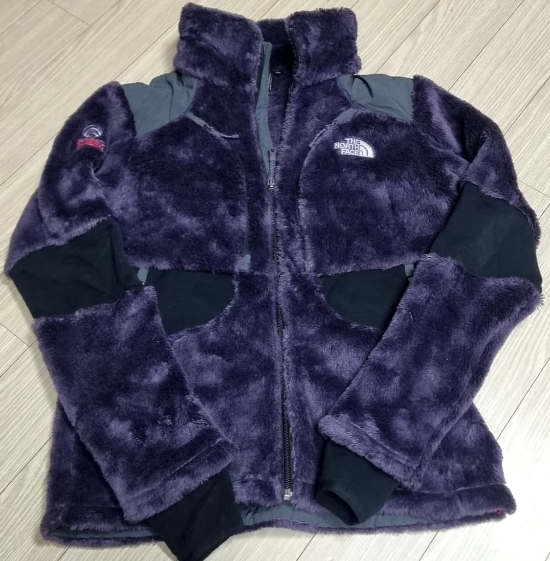 노스페이스 써멀 써미트 퍼플 후리스 자켓(90) 상품이미지1