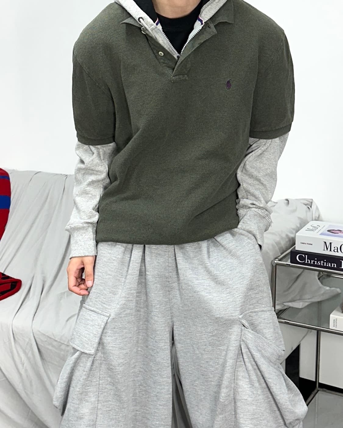 폴로 랄프로렌 카키 pk L 상품이미지2