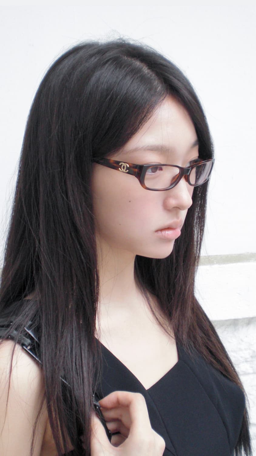 CHANEL tortoiseshell logo glasses 상품이미지1