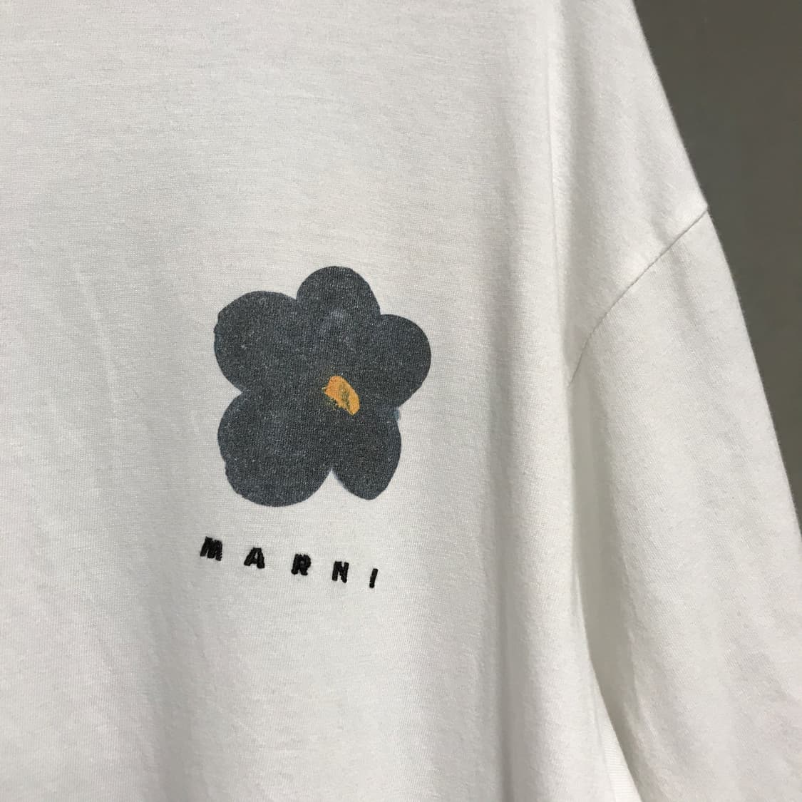 마르니 플라워 반팔 티셔츠 화이트 48 상품이미지5