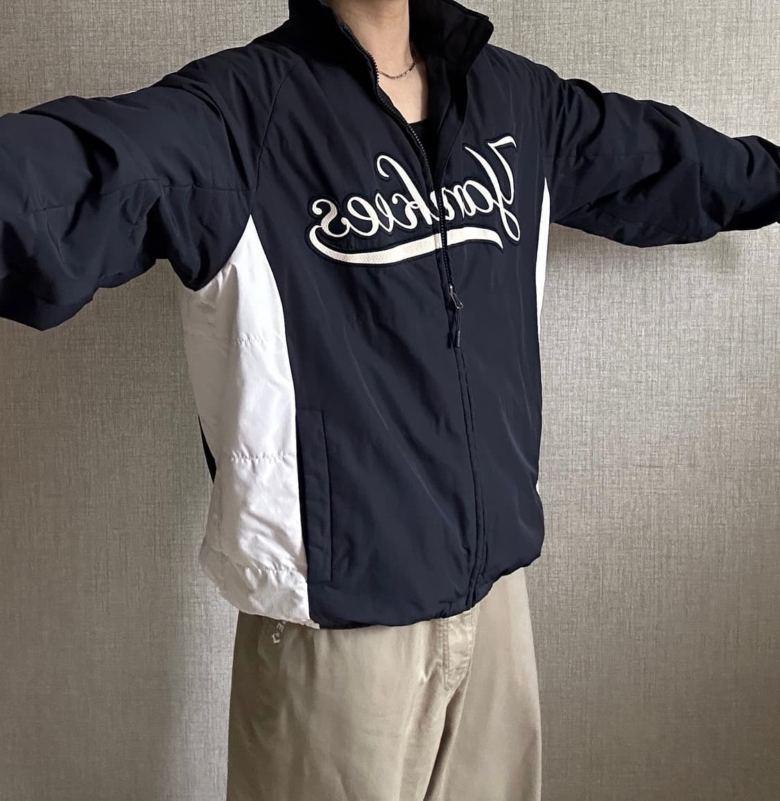 Majestic 마제스틱 뉴욕 양키스 풀집업 점퍼 자켓 상품이미지5