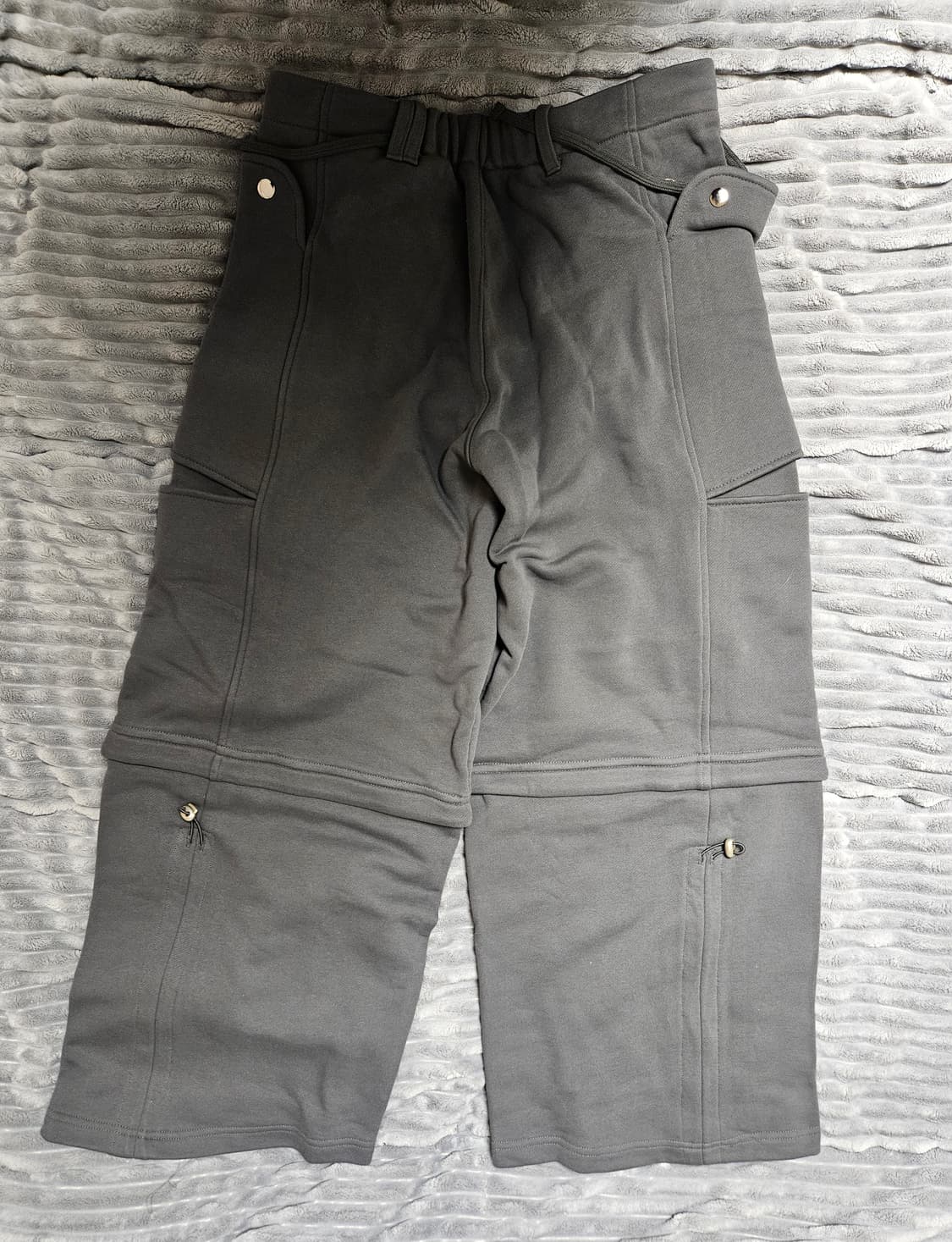 [1] NUPEAK 누피크 멀티 카고 팬츠 차콜 상품이미지3