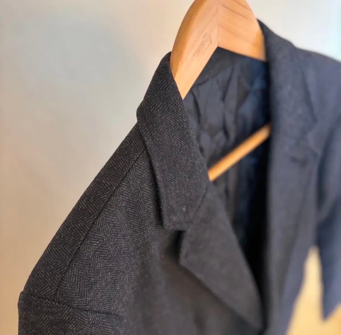 새제품 브룩스힐 FW 캐주얼 콤비 자켓 100 누빔 헤링본  상품이미지7