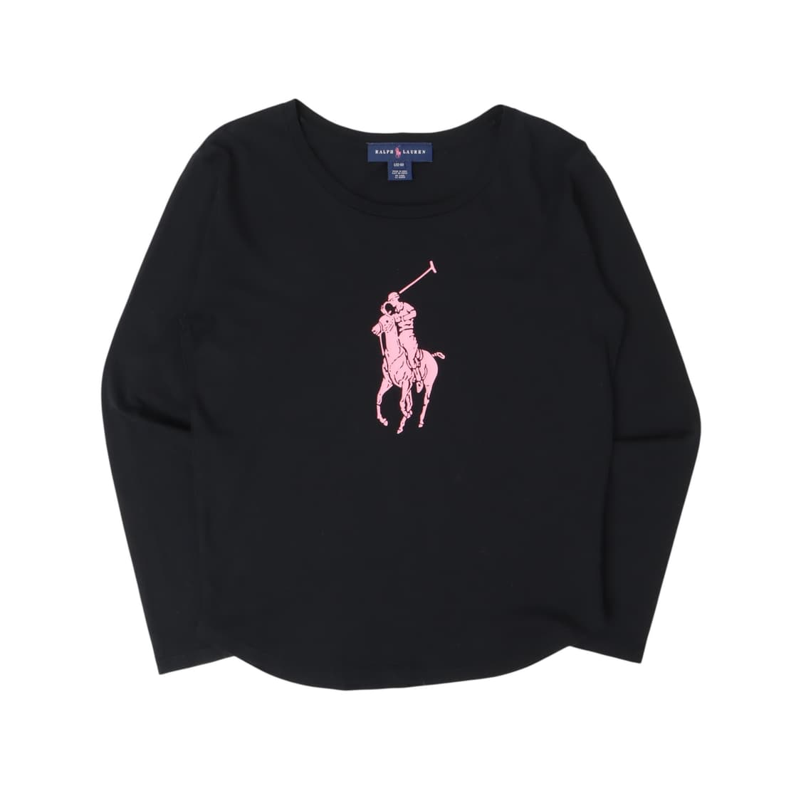 폴로 랄프로렌 라이트핑크 빅포니 롱슬리브 상품이미지1