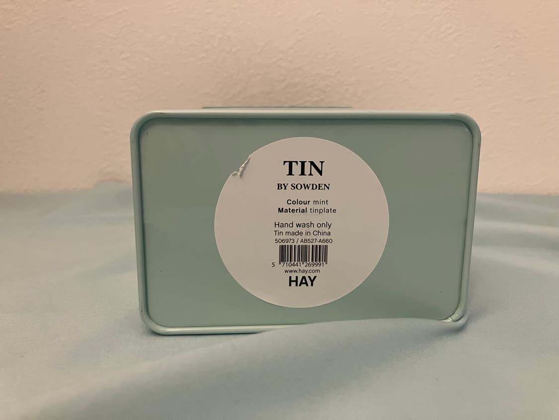 Hay 헤이 소든 틴박스 틴케이스 수납함 민트색상  상품이미지3