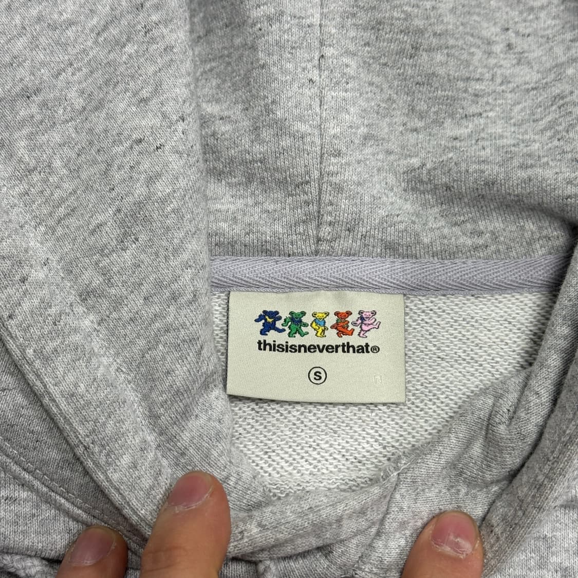 디스이즈네버댓 x 그레이트풀 데드 댄싱베어 후드 S 상품이미지6